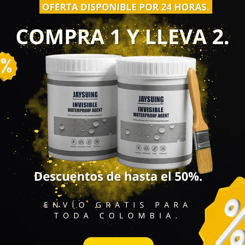 Sellador impermeabilizante invisible