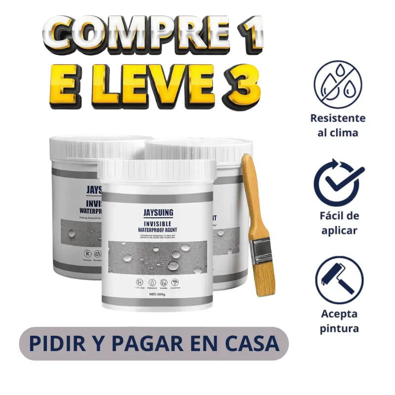 Sellador impermeabilizante invisible