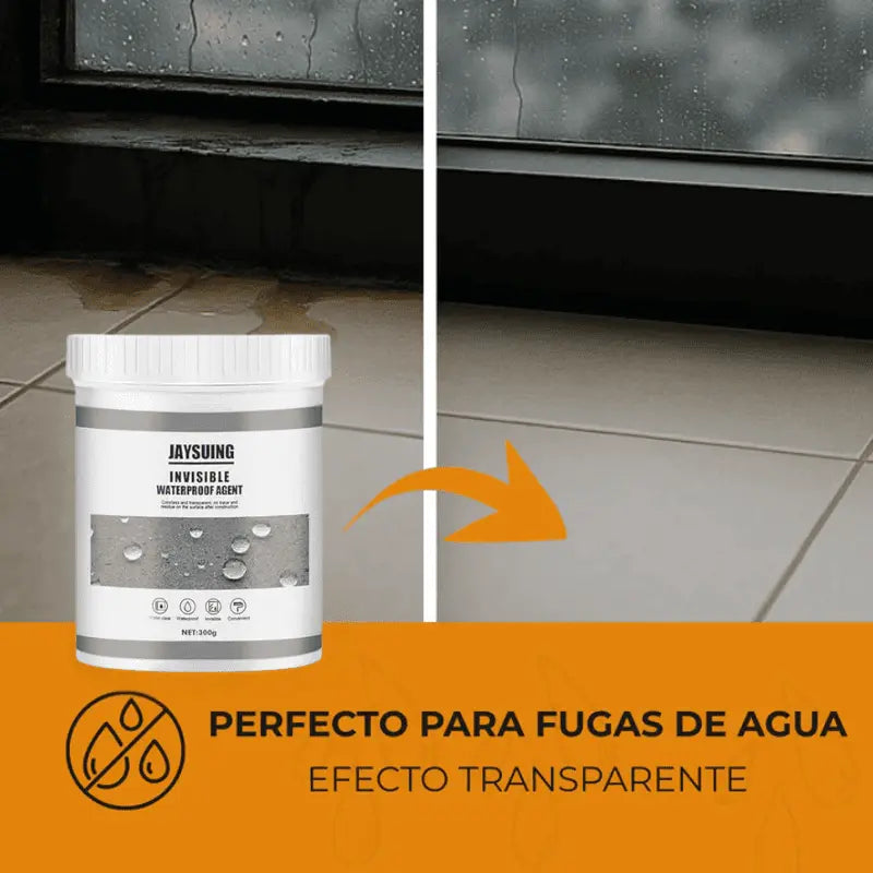 Sellador impermeabilizante invisible