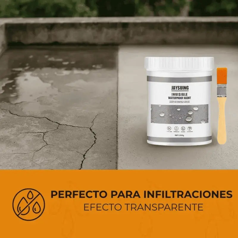 Sellador impermeabilizante invisible